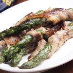 Chancho con asparagus