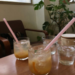 カモシカ書店 - シトラススカッシュ　￥４５０（２０１６．６．２４）