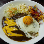 アロハテーブル - チーズカレー・ロコモコ