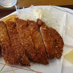 淀すし - とんかつ定食（740円）