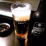 大衆焼肉 ジンギスカン - ホッピーは寸胴タンブラーで。。