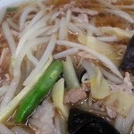 進京亭 - もやしワンタンメン　2016.6