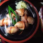 錦寿司 - 赤貝六貫