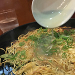 とんこつらーめん ひかり - 焼き替え玉