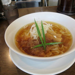 手打ち麺 やす田 - カツオ「醤油」700円＋昆布飯150円