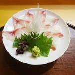 竜味 - 真鯛刺し