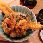 ぎんざ春日 - ぎんざ 春日 ＠銀座 上天丼 １，１００円