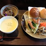 CAFE GALLERY hagi - パンランチ９５０円