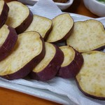 焼き鳥みかみ - さつまいも素揚げ