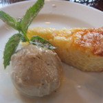 バルベッタ - お米を使ったタルトとほうじ茶のアイス（2016.6再々）