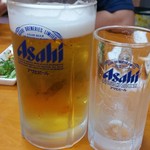 焼き鳥みかみ - でかいビール