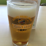 キリンビール仙台工場 - 1杯目 生ビール 一番搾り 仙台づくり☆