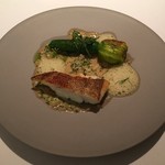 Point - アンコウのポワレ 白ワインのソース