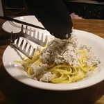 Italian Kitchen VANSAN - 釜揚げしらすのペペロンチーノ972円