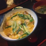 ちょう吉 - 名物の親子丼８００円