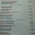 Wine & Food Restaurant - メニュー