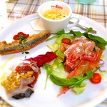 ピッツェリア ブラチェリア チェザリ - 前菜盛り合わせ