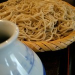 石臼びき手打そば　悠庵 - 艶々のお蕎麦