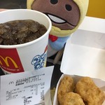マクドナルド - ナゲットとコーラゼロ