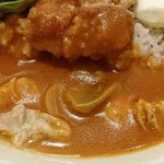 カレーの王様 - カレーの王様 青山店 ＠外苑前 王様スペシャルのバターチキンカレー