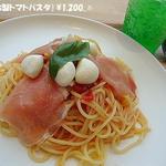 ドッグデプトプラスカフェ - (季節限定)冷製トマトパスタ♨