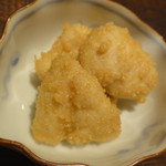 鳥匠 いし井 - 鶏のおかき揚げ