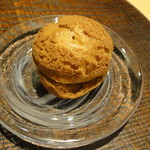 鳥匠 いし井 - レバーパテのシュークリーム