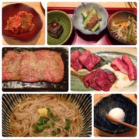 青山まんぷく - まんぷく御膳をいただきました。タン塩発祥のお店らしく、タン塩美味しかった♪( ´▽｀)
