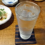 Tamai - 鳥飼水割り800円