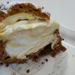 パティスリー モンプリュ - 【2016.06】シュー・ア・ラ・クレーム(断面)