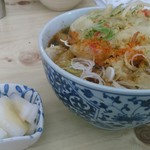 ふたばや - 温かいうどん＆かき揚げ