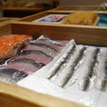 寿しの吉乃 - 圧巻の寿司ネタ披露