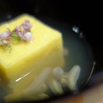 寿しの吉乃 - トウモロコシ豆腐のじゅんさい椀