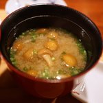 旬の味 いち - 味噌汁