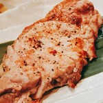 鈴の屋 - 2016/6  地養豚のソテーのアップ