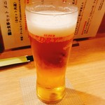 鈴の屋 - 2016/6  生ビール