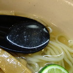 中華そば いぶき - 冷やしイリコそば(スープ)