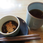 京料理かねき - わらび餅とお茶