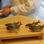 青華こばやし - 28年6月　焼き上がった稚鮎たち