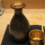鮨 山浦 - 28年6月　ヌル燗　酒器
