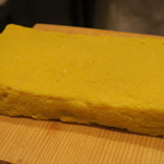 鮨 山浦 - 28年6月　拘り卵の玉子焼き