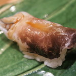 鮨 山浦 - 28年6月　三河生トリ貝