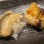 鮨 山浦 - 28年6月　穴子　塩・タレ