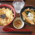 ごはんどき - 玉子丼ミニうどん　￥610-