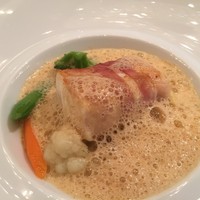 メゾン ポール・ボキューズ - 160611東京　メゾンポール・ポキューズ　ベーコン風味の真鯛のロースト