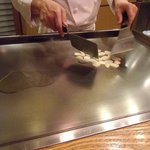すてーき一郎 - にんにくもカリカリになるまで焼いて・・
