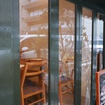 スケッチ - ガラス張りのステキなお店