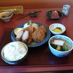 かつ庄 - ヒレメンチランチ(780円)