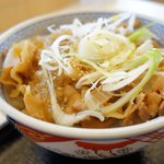 Yoshinoya - ねぎ塩豚丼（並、つゆぬき）
