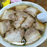 古川農園 - 手打肉そば大盛り